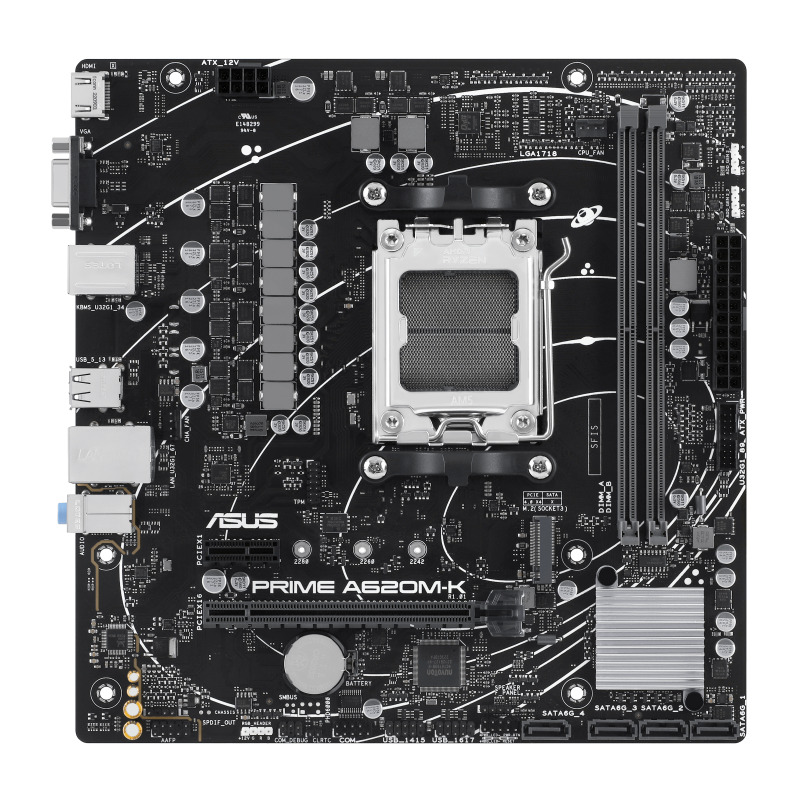 Mātesplate Asus PRIME A620AM-K | 90MB1GX0-M0EAY0