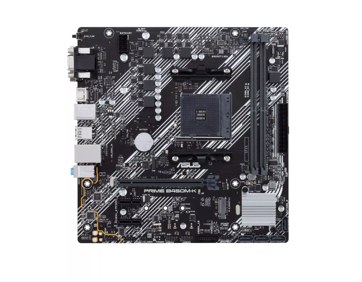 ASUS Prime B450M-K II AMD B450