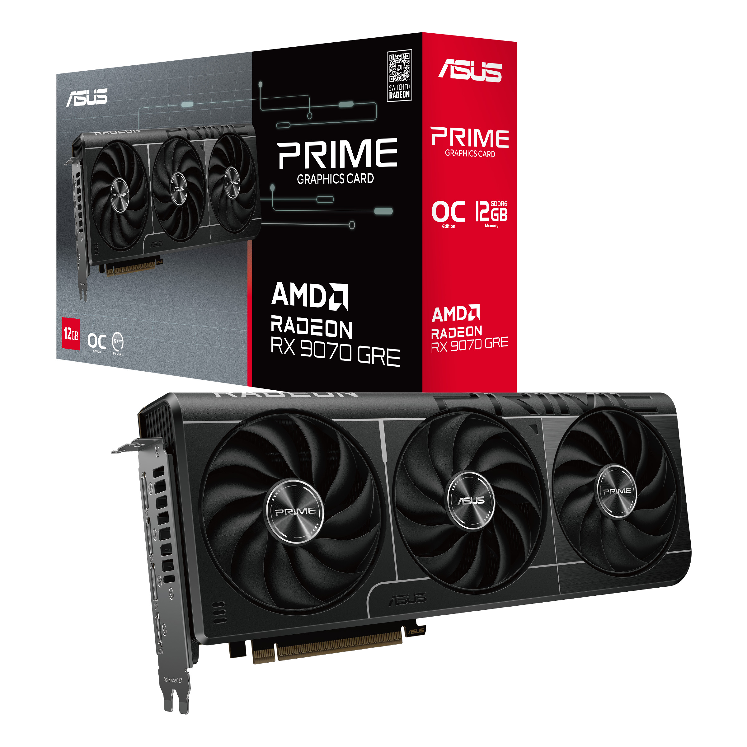 ASUS PRIME-RX9070GRE-O12G 12GB | 90YV0PP0-M0NA00 |