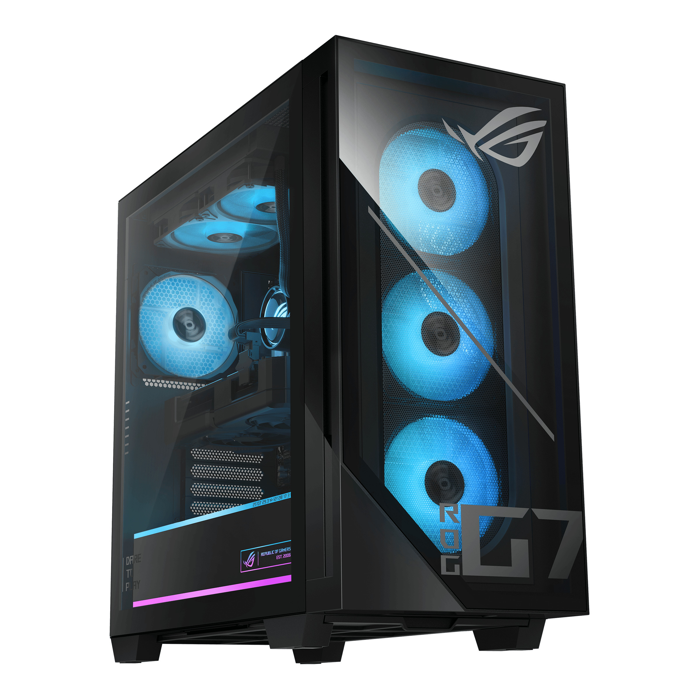 Asus ROG GM700TZ-R9800X295W Tower/RyzenT-7-9800X3D/32GB/1TB SSD/RX9070_XT_16GB/Wi-Fi/PS-850W/Win11H/2YW