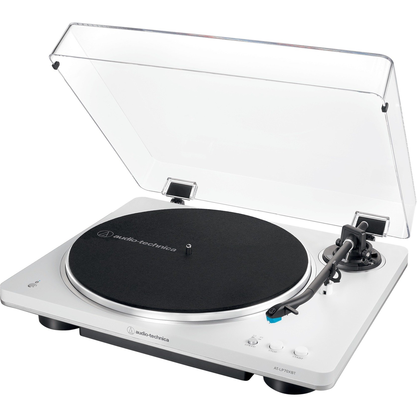 Gramofons Audio-Technica Patefons Audio-Technica AT-LP70XBTWS White