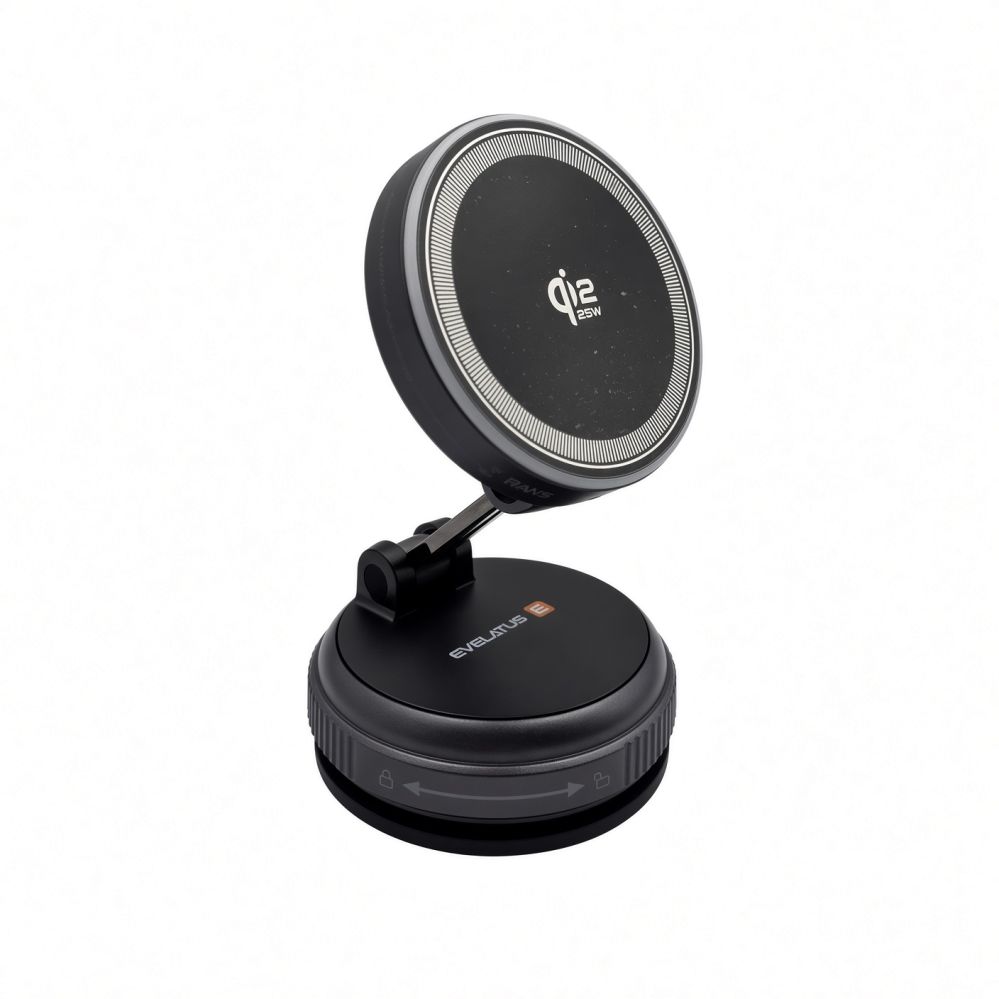 Auto turētājs Evelatus  Qi2 25W Magnetic