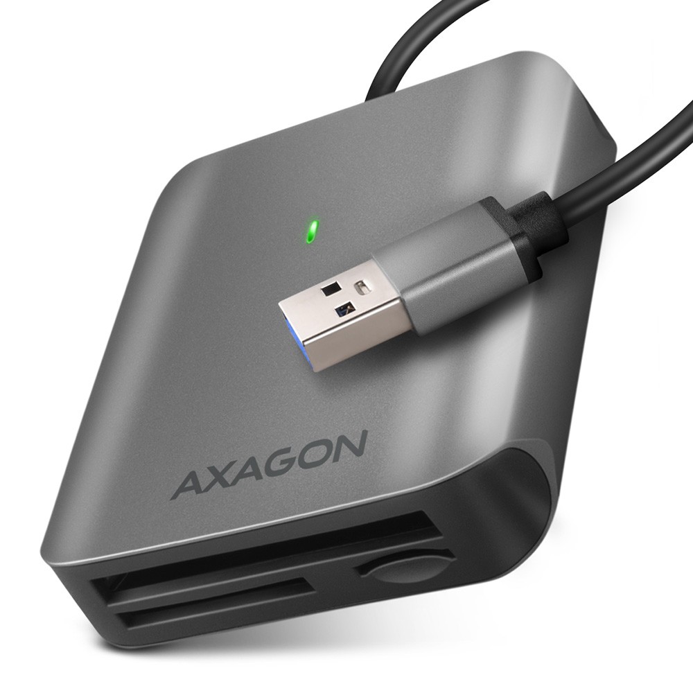 Ārējais karšu lasītājs AXAGON CRE-S3 USB-A