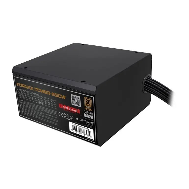 GEMBIRD ATX barošanas bloks 750W ar