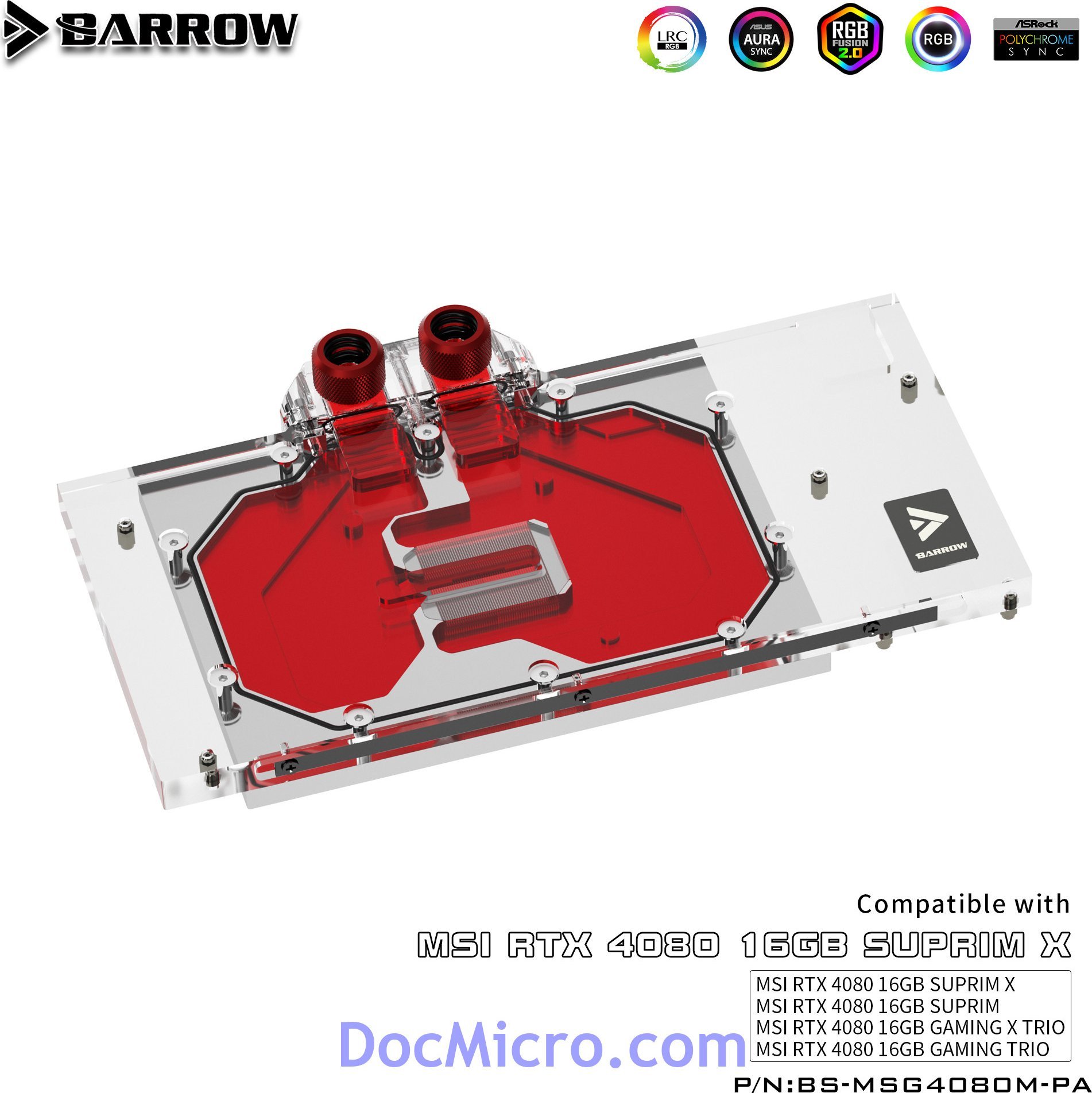 Barrow LRC2.0 MSI RTX 4080