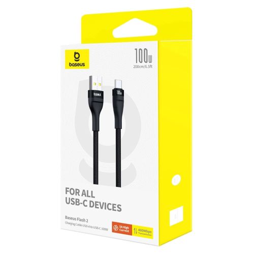 USB-A - Type-C datu kabelis Baseus