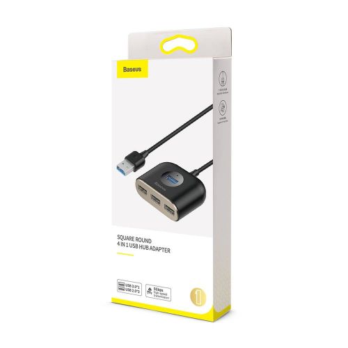 Baseus Square Round USB Adapteris USB