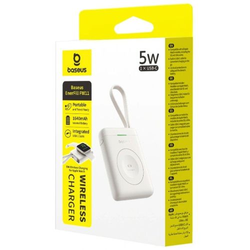Bezvadu lādētājs un power bank Baseus