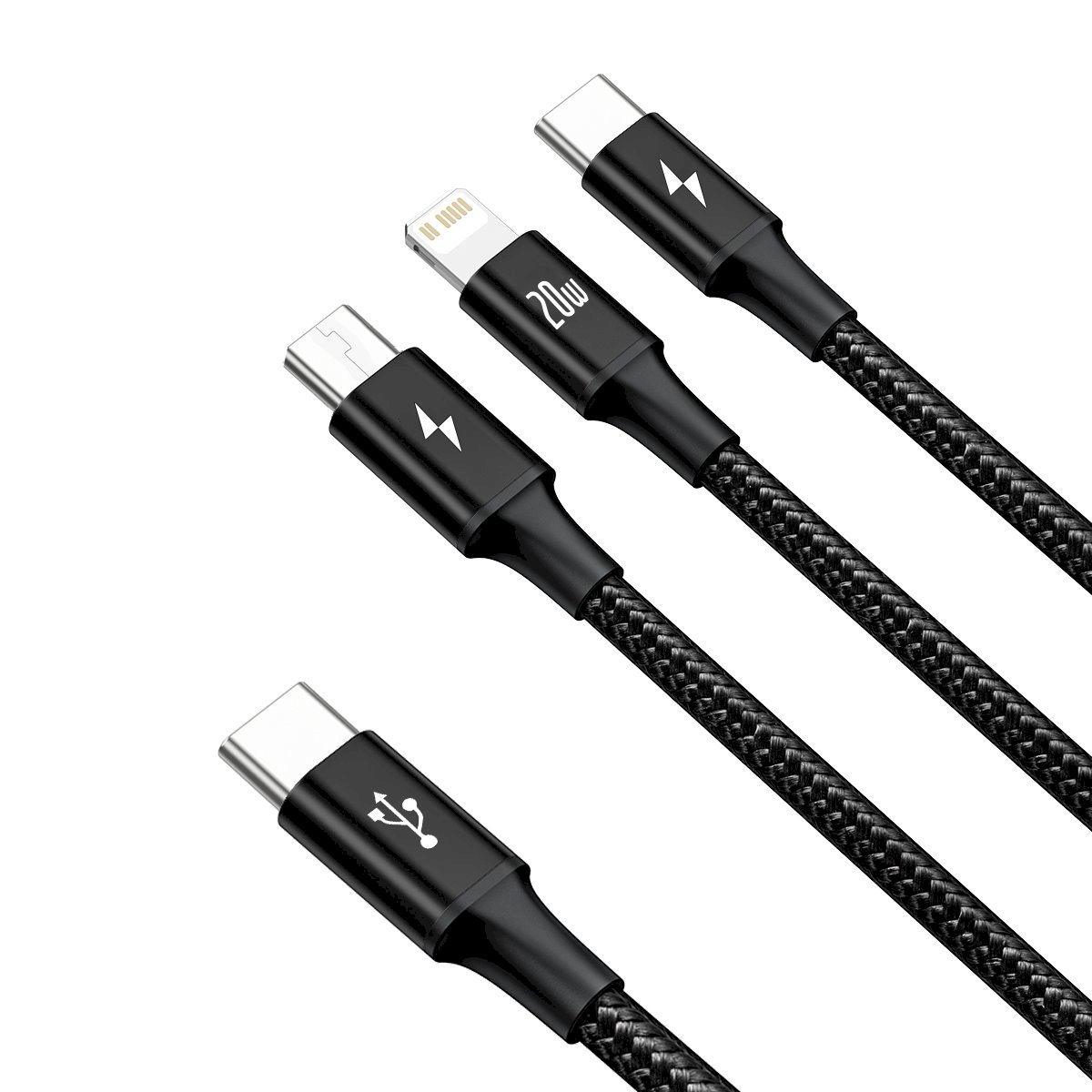 Baseus Rapid Series 3in1 Fast Charging