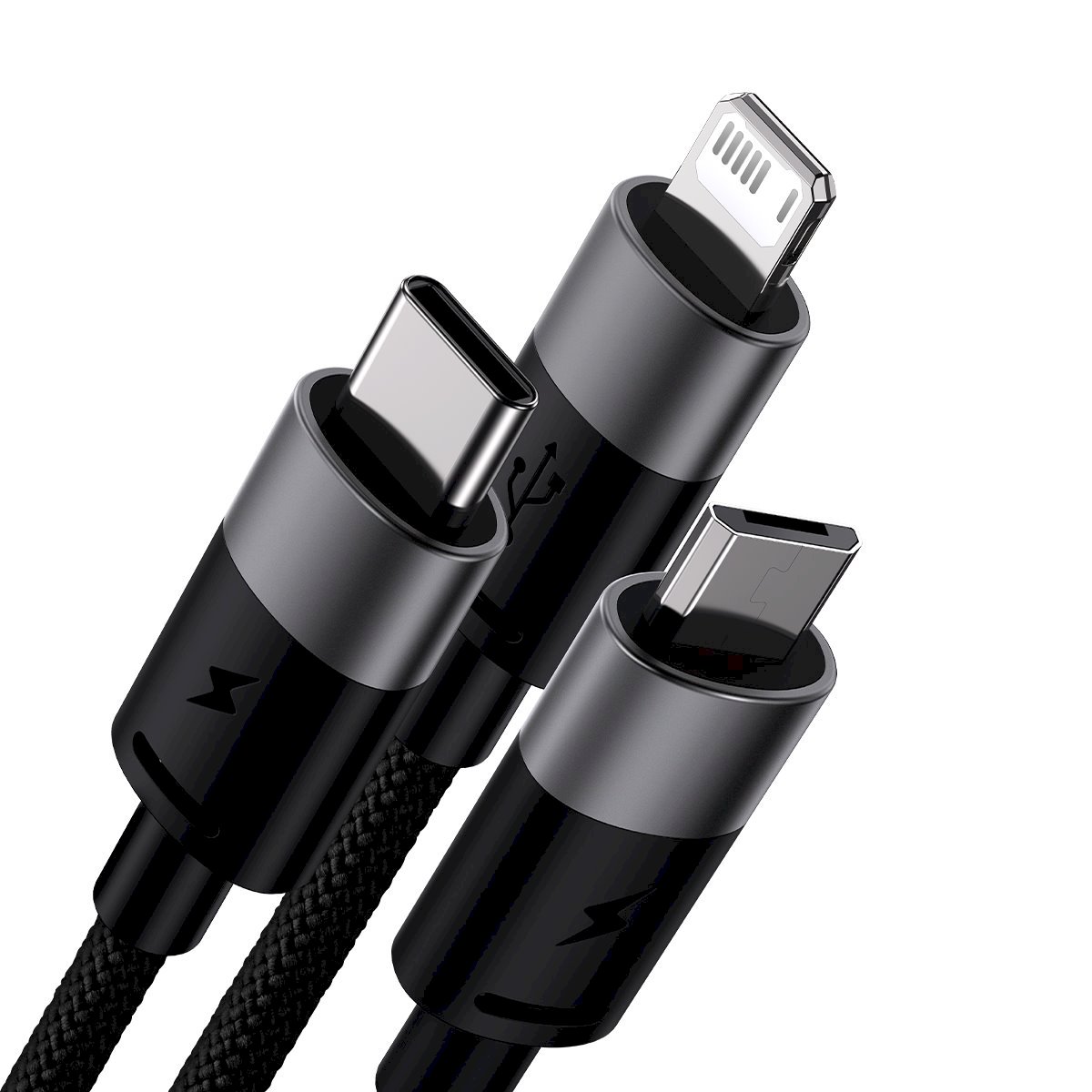 Baseus universāls kabelis StarSpeed 3 vienā
