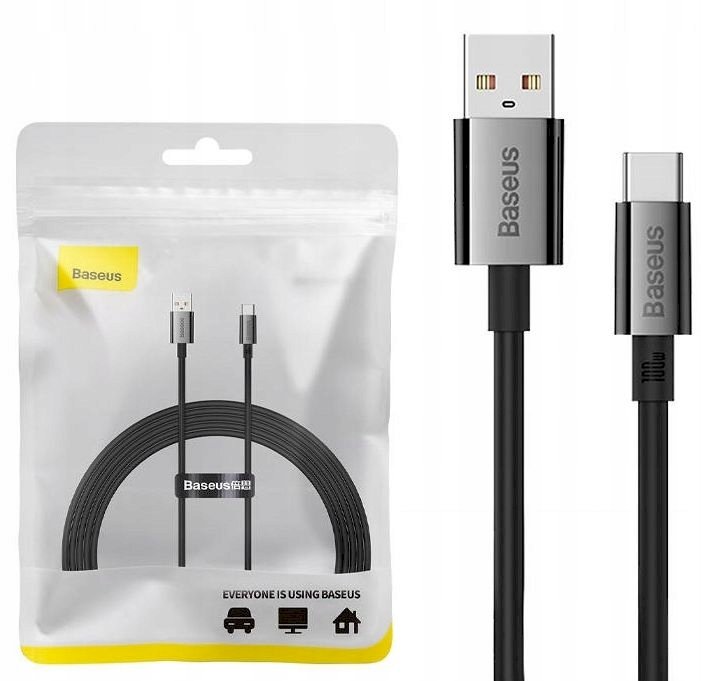 Baseus Type-C Superior kabelis, ātrās uzlādes