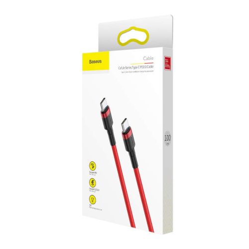 Baseus Cafule USB-C Kabelis 60W 1m