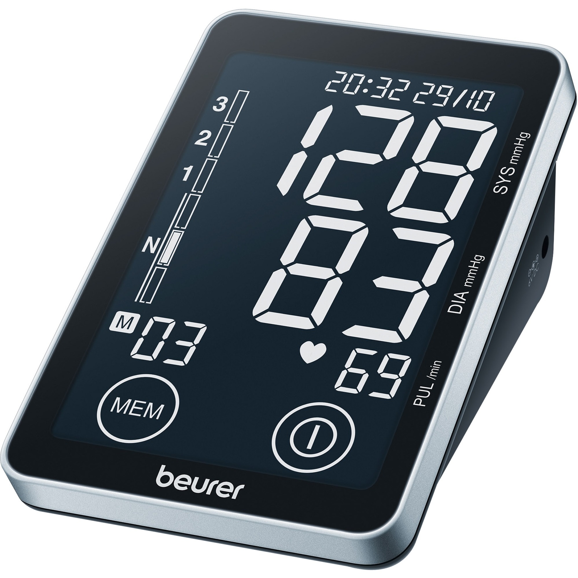 Beurer BM58 Blutdruckmessgerät (Black, Retail) |