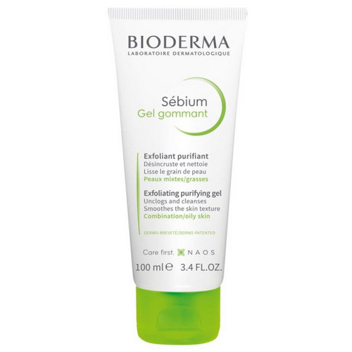 Bioderma Sébium Gel Gommant Attīrošs pīlinga