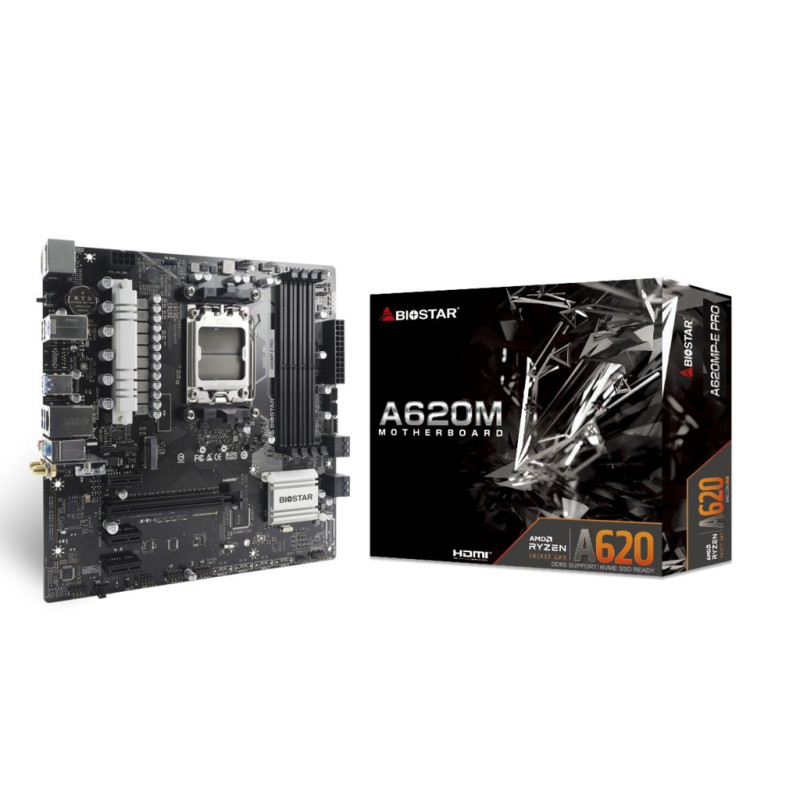 Pagrindinė plokštė BIOSTAR A620MP-E PRO DDR5