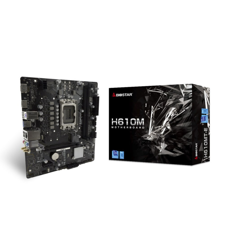 Pagrindinė plokštė Biostar H610MTE DDR4 LGA1700