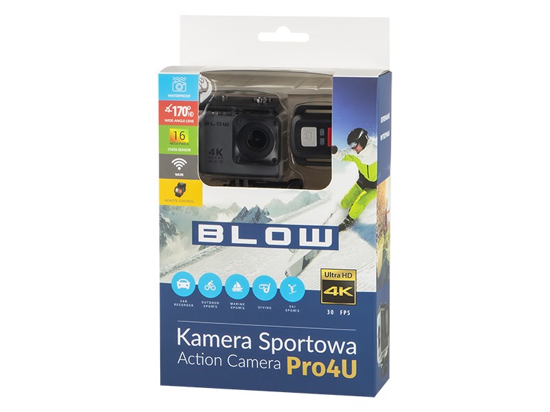 Blow Rejestrator ACTION CAMERA Pro4U 4K