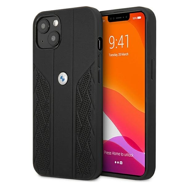 BMW BMHCP13SRSPPK Back Case Aizmugurējais Ādas