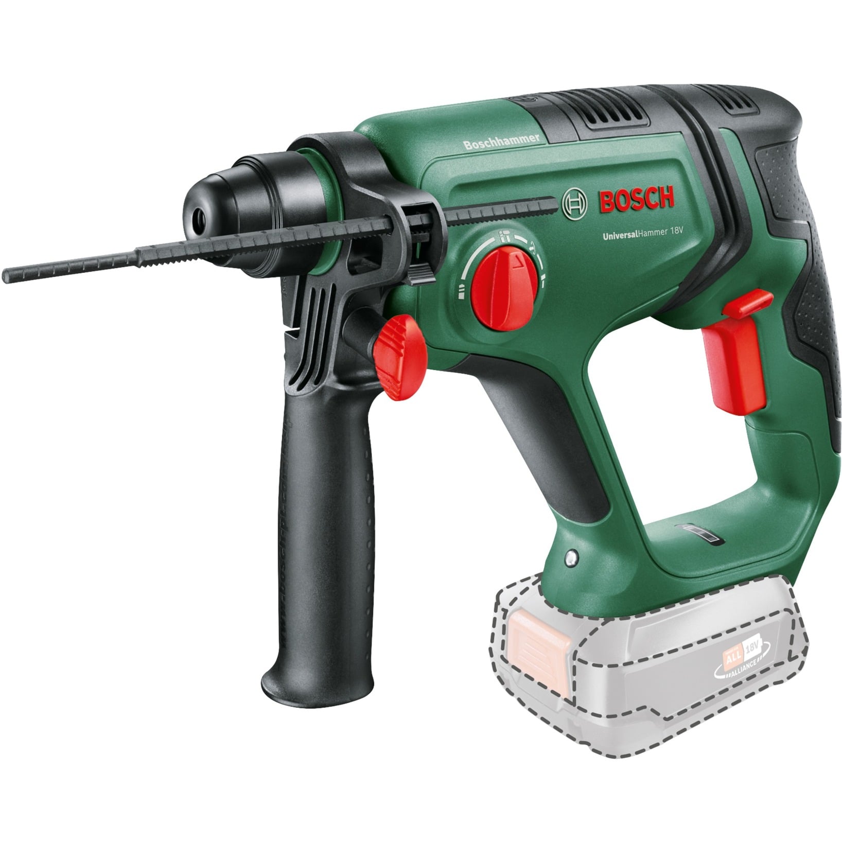 Bosch Powertools Akumulatora perforators UniversalHammer 18V