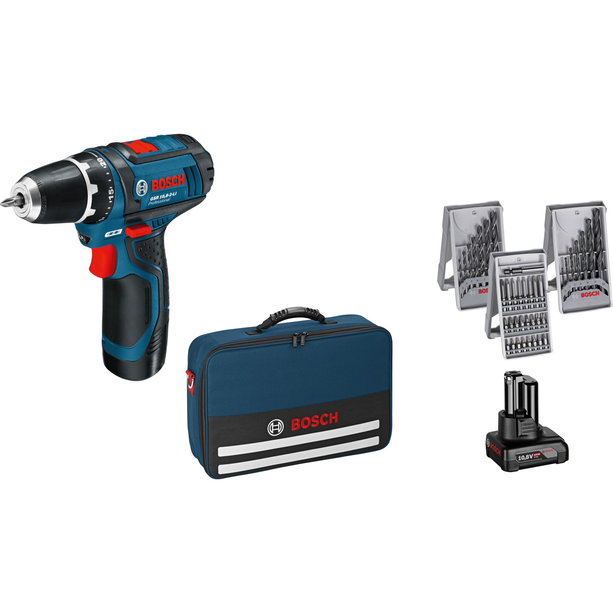 Bosch Powertools Urbjmašīna-skrūvgriezis Bosch GSR 12V-15