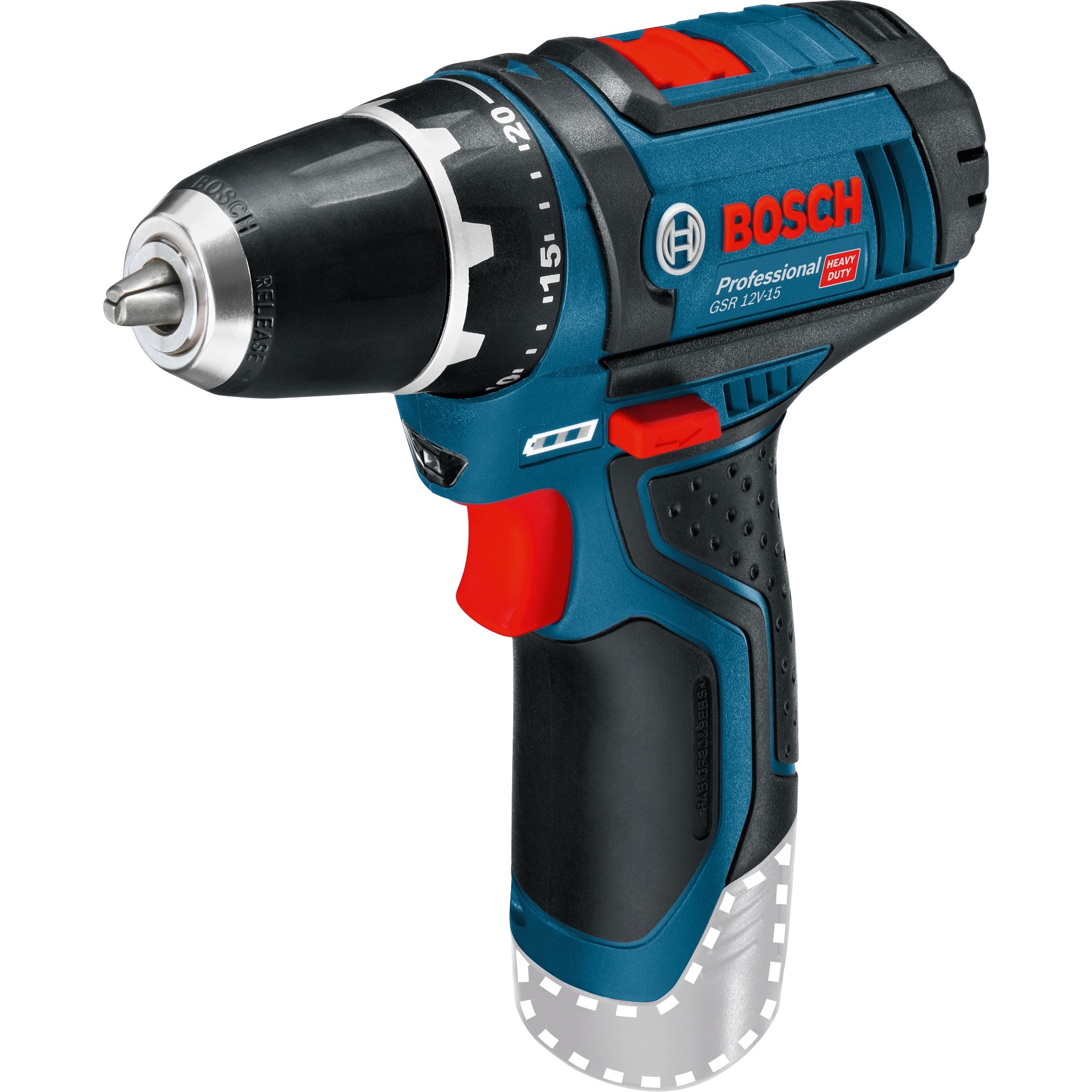 Bosch Powertools Akku-Bohrschrauber GSR 12V-15 Professional