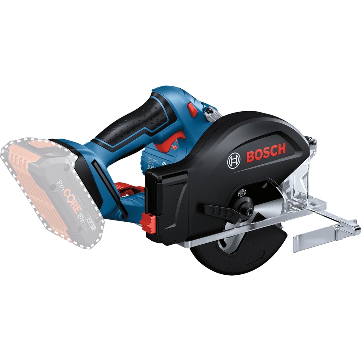 Bosch metāla ripzāģis GKM 18V-50 bez