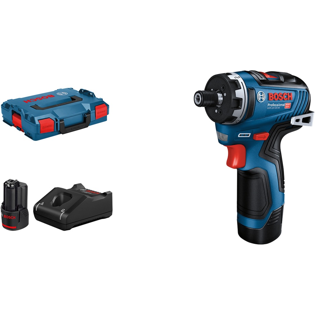 Urbjmašīna-skrūvgriezis Bosch Powertools GSR 12V-35 HX