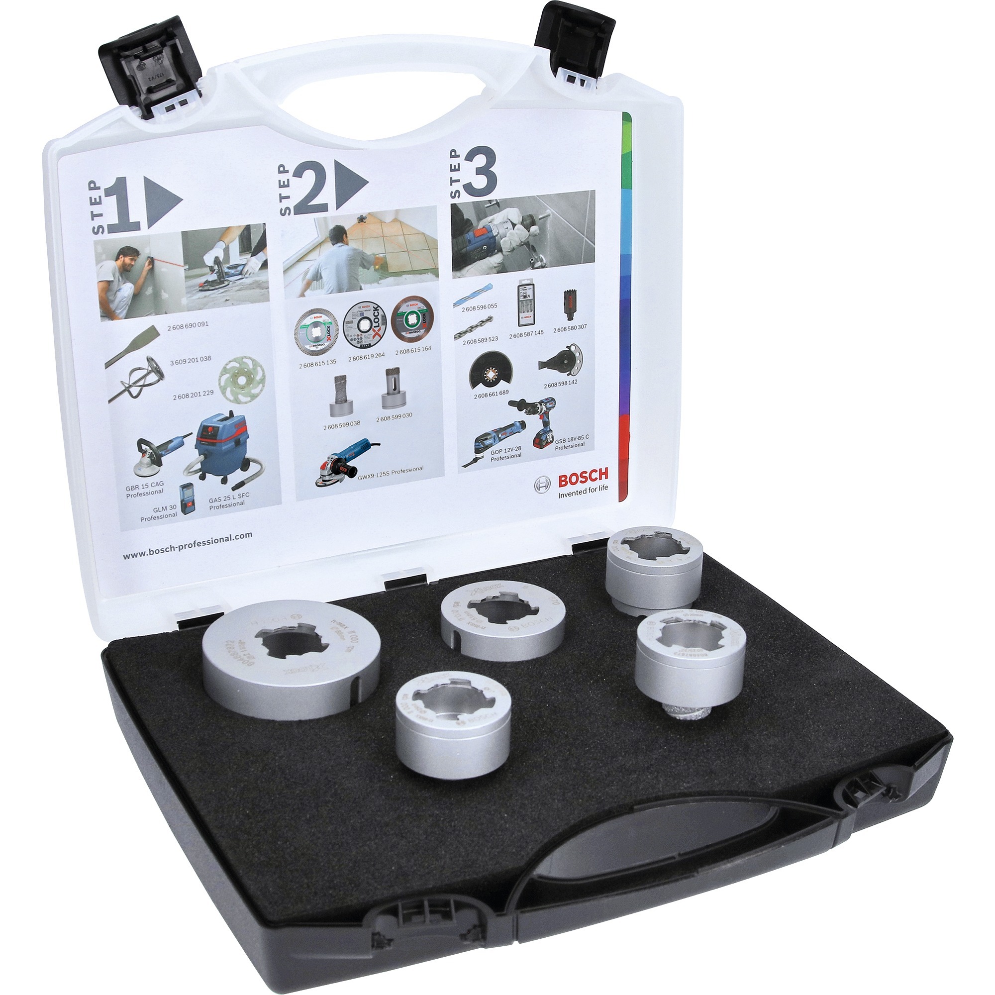 Bosch Powertools PRO keramisko sausā X-LOCK