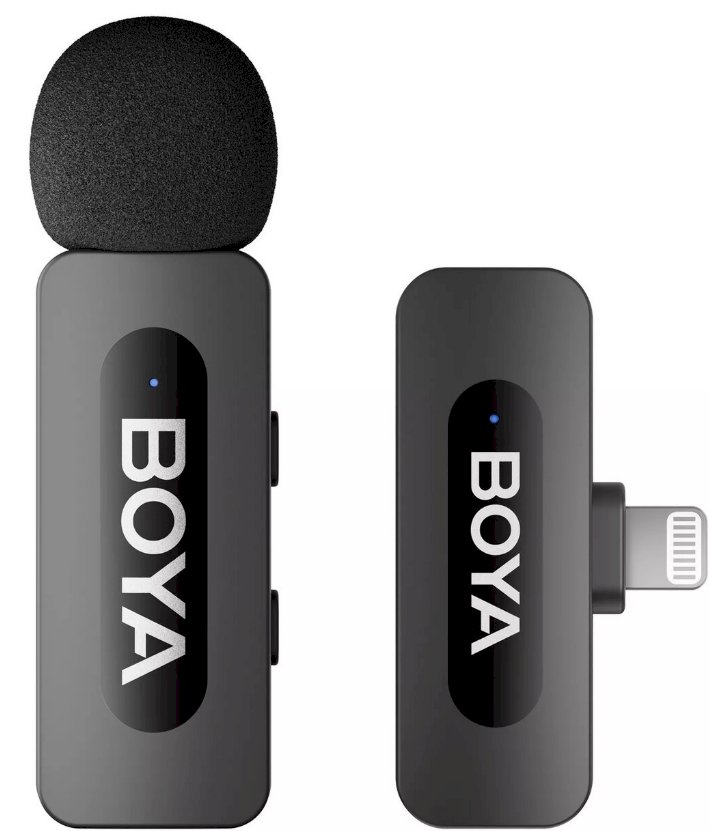 Mikrofons BOYA BOYA BY-V1 bezvadu ar