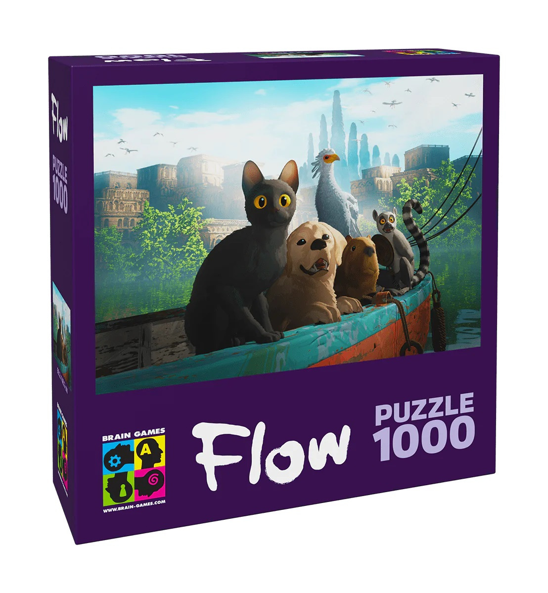 Brain Games FLOW Puzle ar 1000