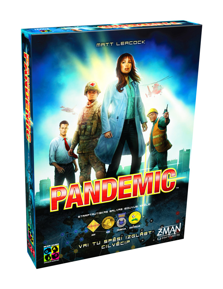 Brain Games Pandemic Galda Spele |