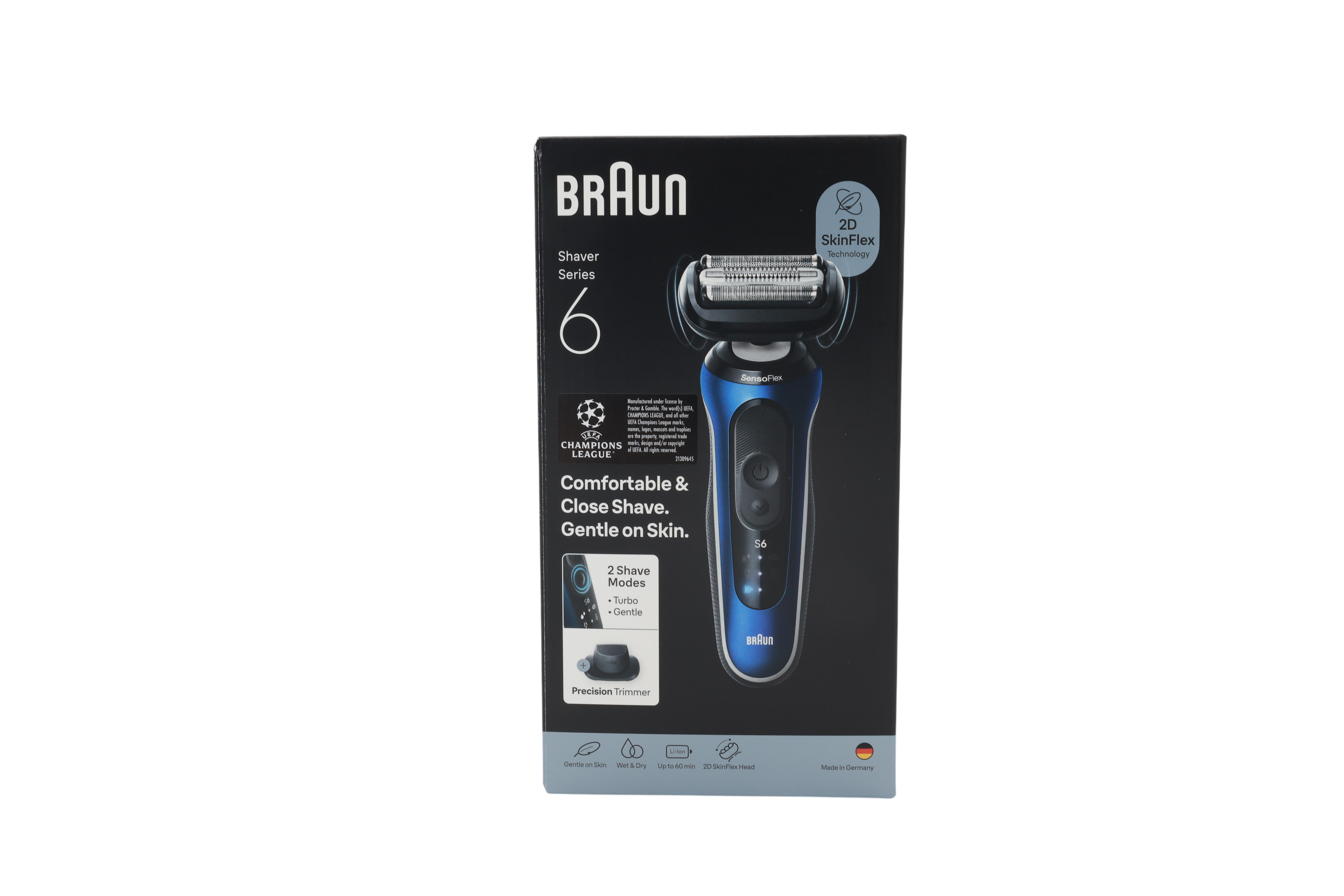 Procter&Gamble Braun Series 6 62-B1200s (blau/Black)