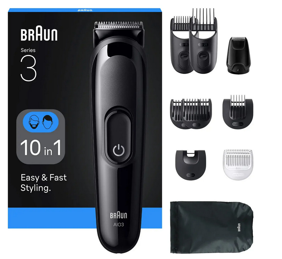 Braun AIO3560 Matu trimmeris 10-in-1 |