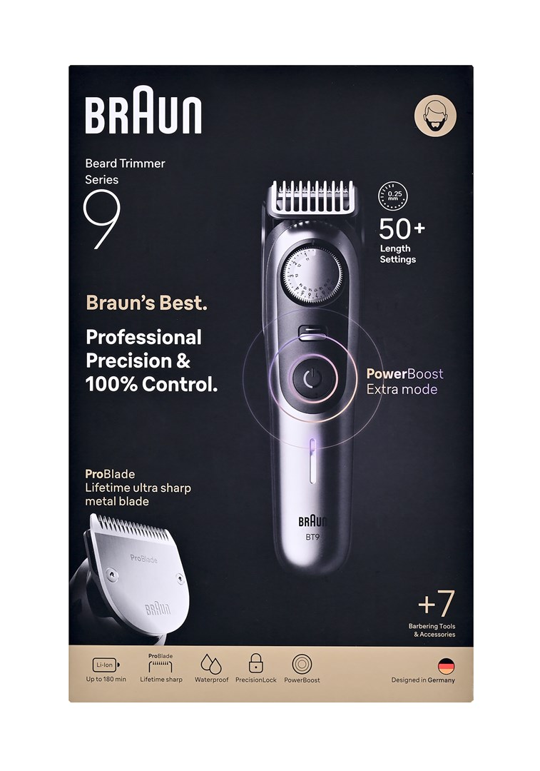 Braun Series 9 BT9520 Trimmeris |