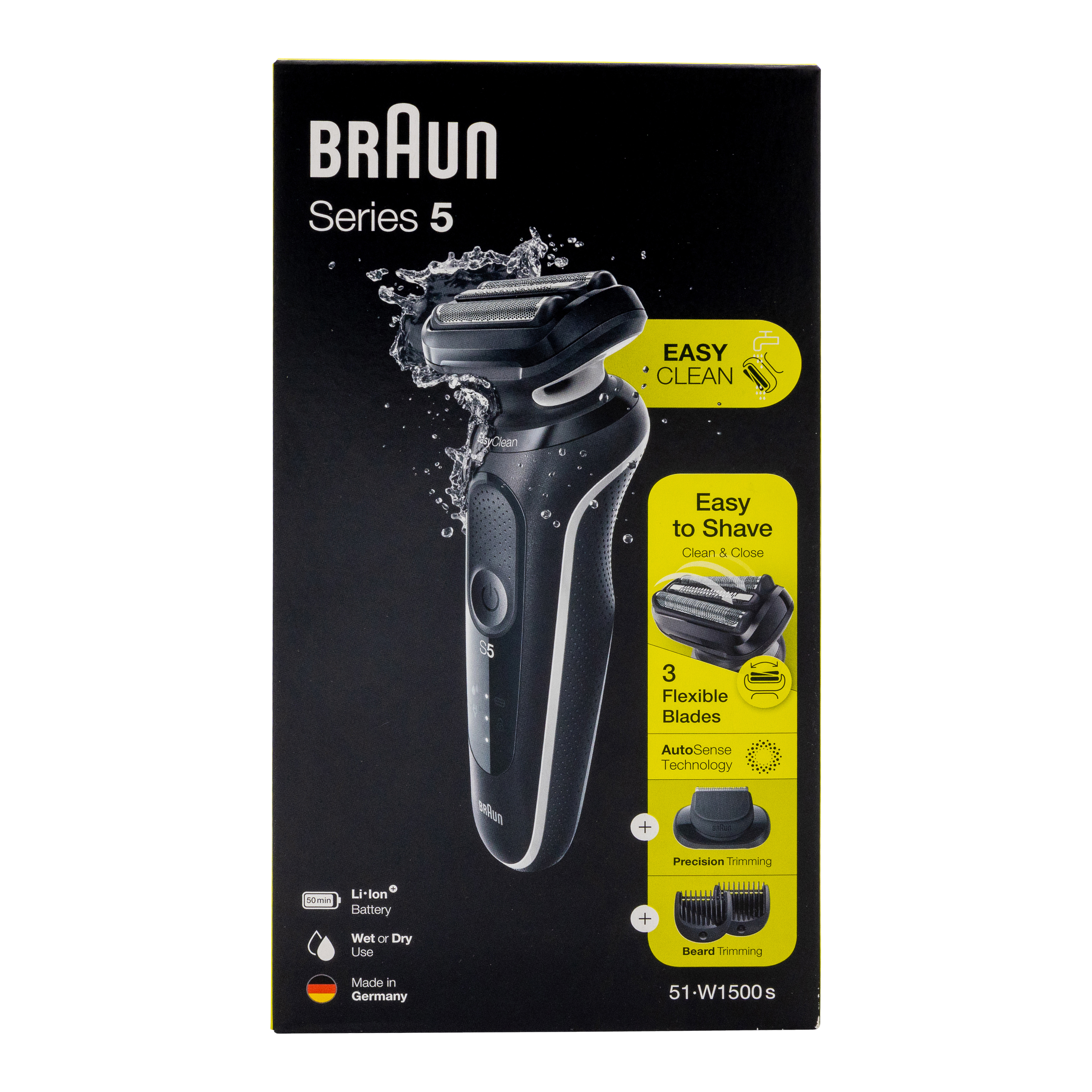 Skūšanās mašīna Braun Series 5 51-W1500s