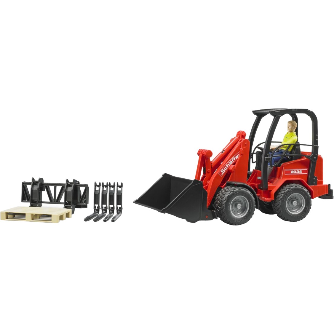 BRUDER 02191 Schäffer Hoflader 2034 ar