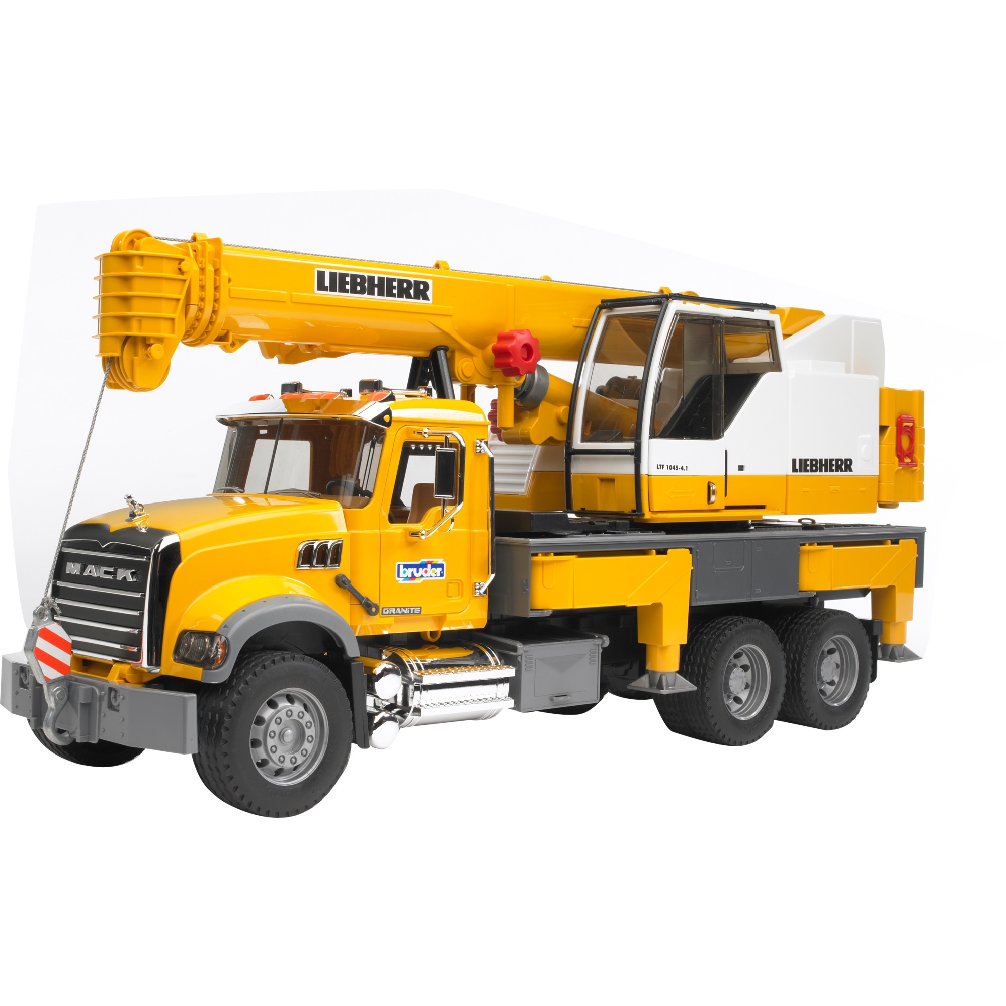BRUDER MACK Granite Liebherr krāna kravas