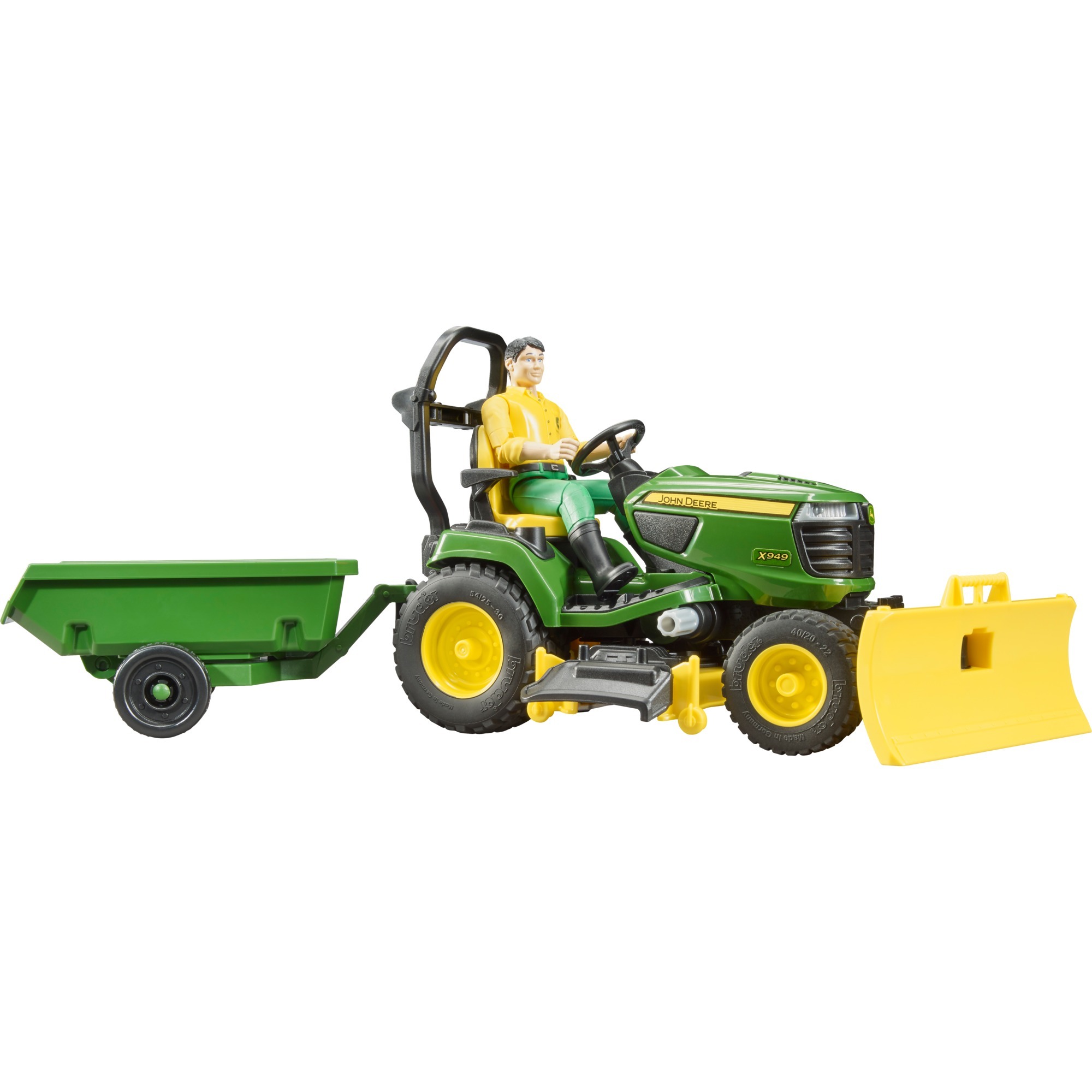 BRUDER bworld John Deere braucamā zāles