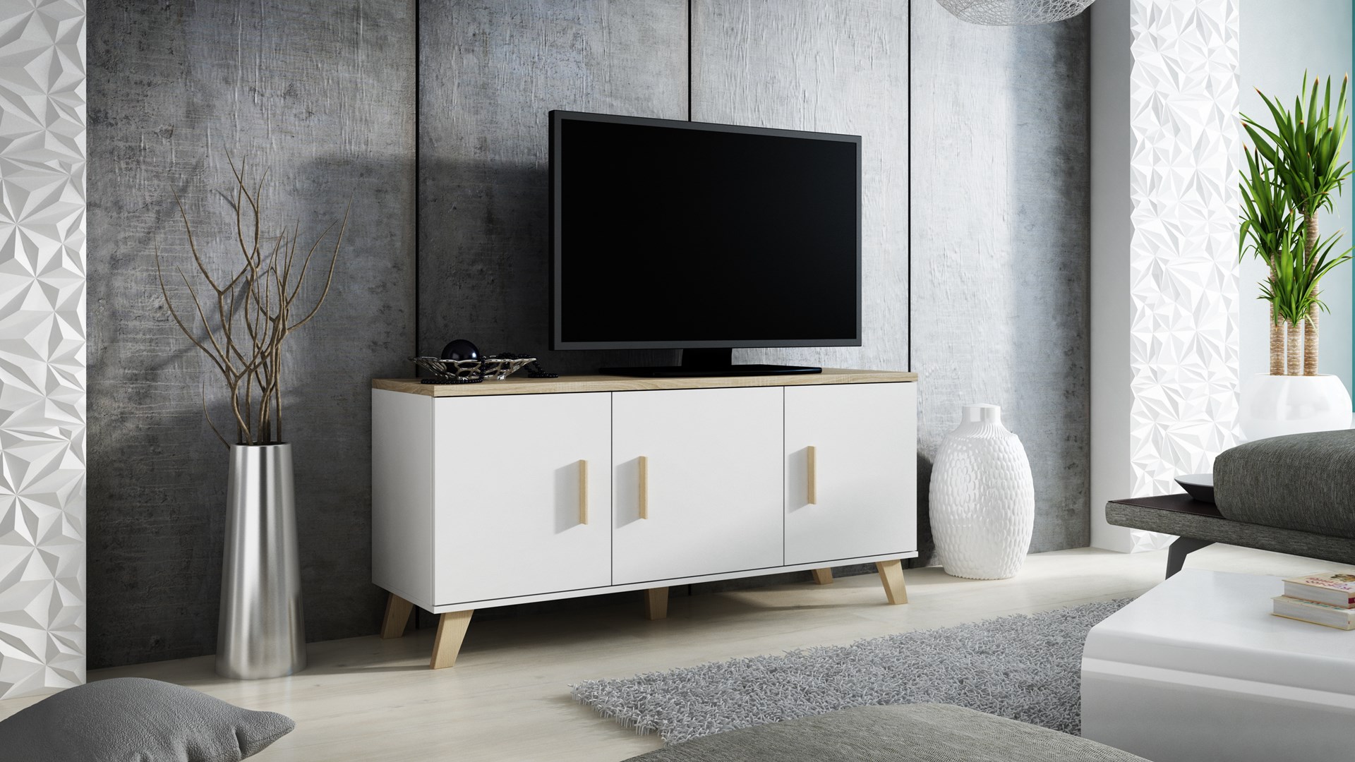 Cama Meble Gultas skapis LOTTA 150
