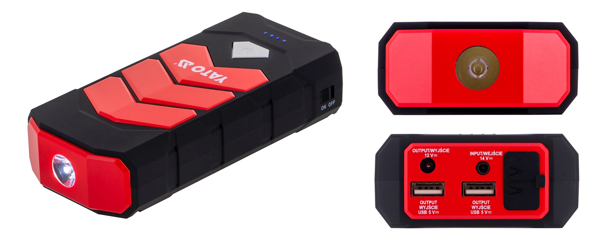 Yato Palaišanas ierīce ar Powerbank funkciju