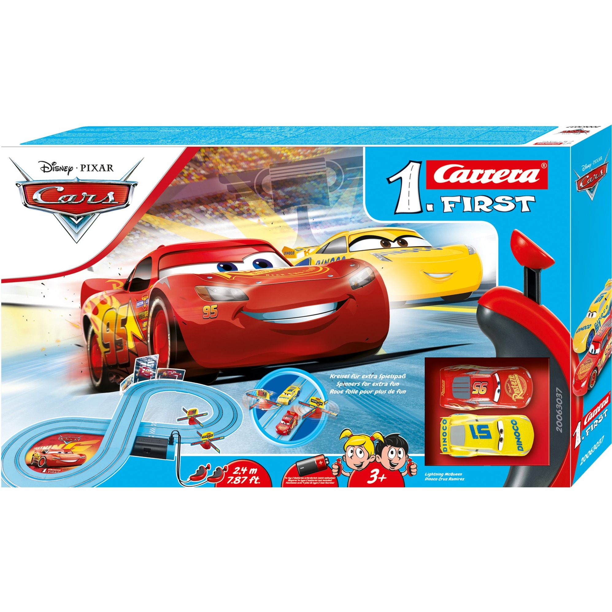 Carrera FIRST Disney Pixar Cars -
