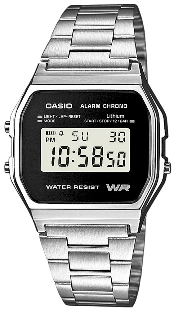 CASIO Vintage A158WEA-1EF Sieviešu rokas pulkstenis