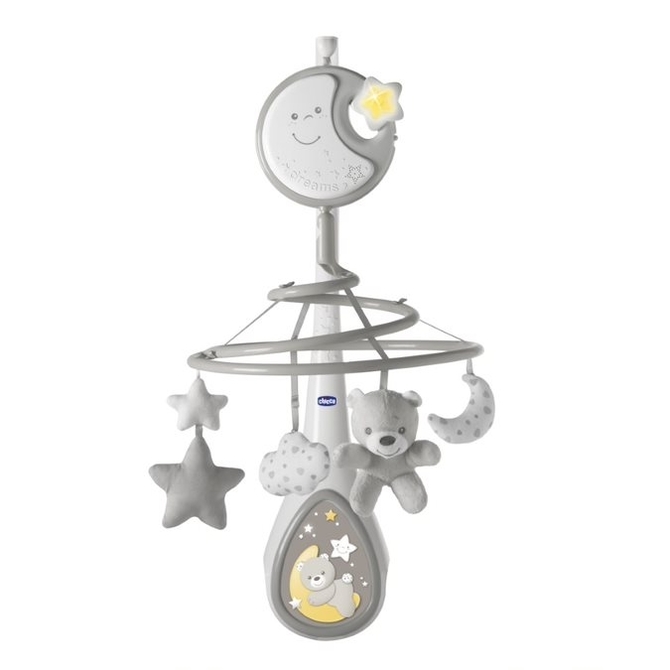 CHICCO TOYS 051946 KARUSELIS NEXT2DREAMS GRAY