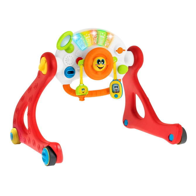 CHICCO TOYS Mācību rotaļlieta 4in1 ratiņi