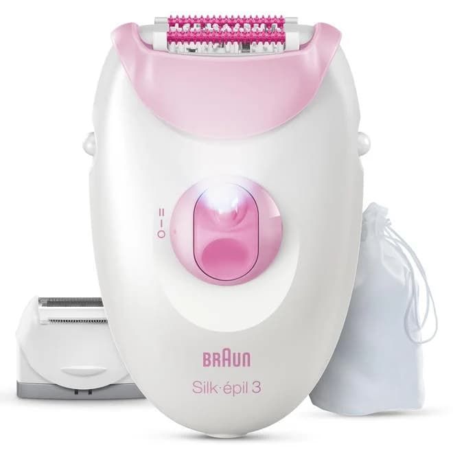 Depilators Braun + skūšanās uzgalis SE3031