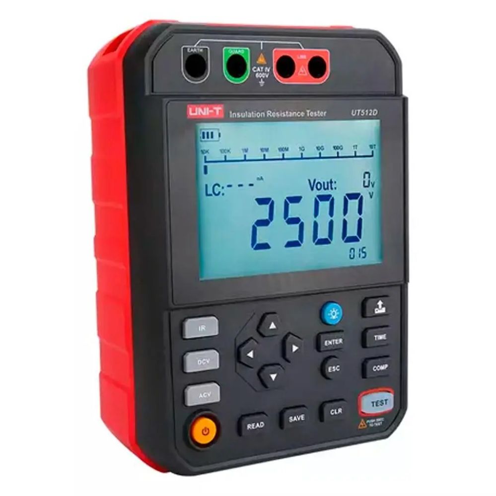 Augstsprieguma izolācijas pretestības testētājs Uni-T UT512D