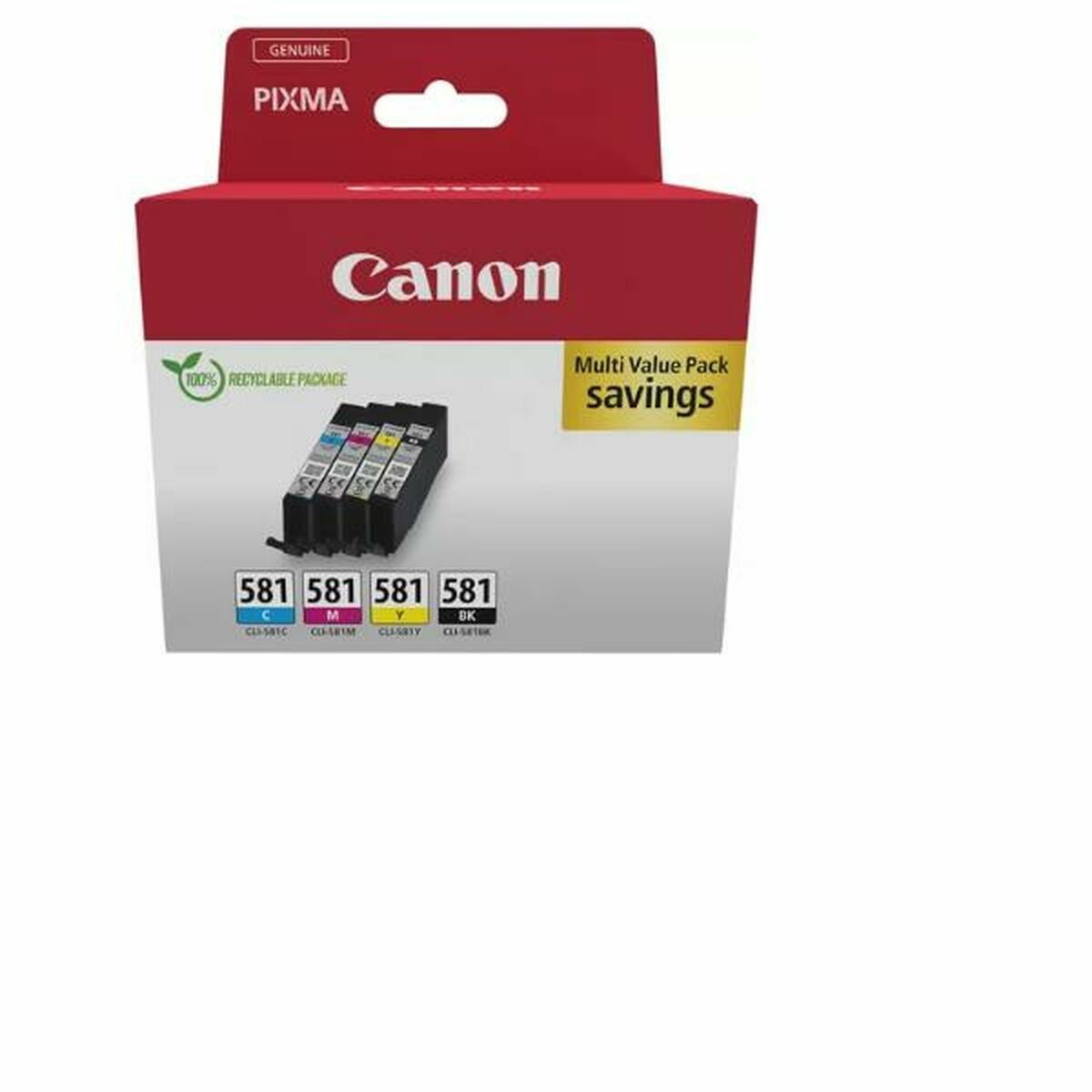 Canon Tintes kasetne CLI-581 C/M/Y/BK MULTI/
