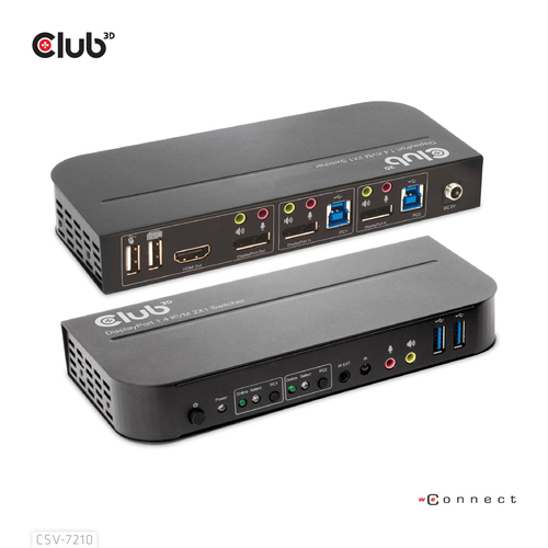 Club 3D Club3D KVM Switch 4K60Hz