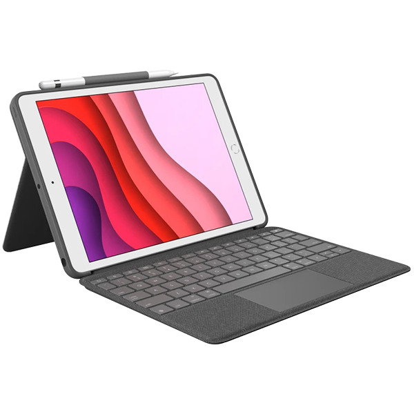 Logitech Combo Touch tastatūra un folija