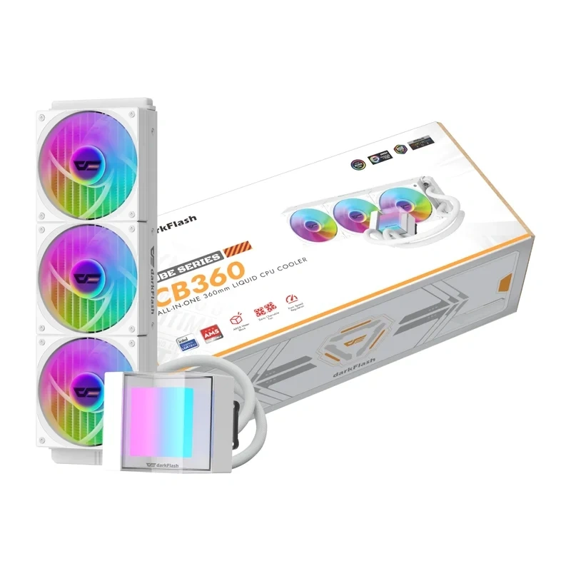 Procesora dzesētājs Darkflash CB360 (White) |